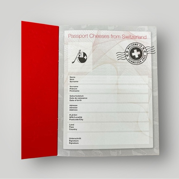 Cheeses From Switzerland Guide Book Leaflet Collectible Souvenir Gruyère Red New - Picture 2 of 13